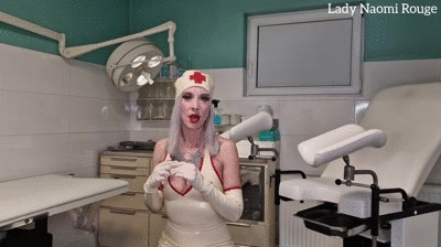 Latex-Krankenschwester Naomis POV Fisting Englisch