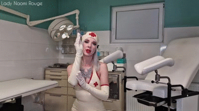 Latex-Krankenschwester Naomis POV Fisting DEUTSCH